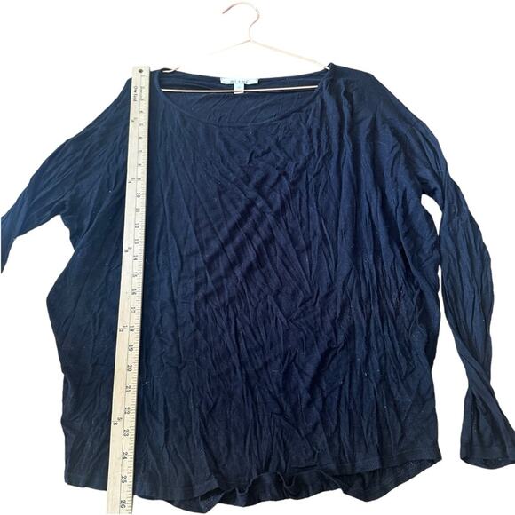 Miami black long sleeve top size medium - Picture 3 of 6
